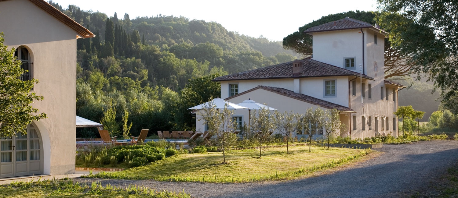 Lush landscaping offers solitude around Villa Valle